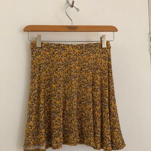 Cute floral skater skirt